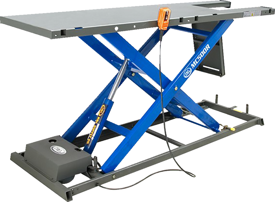 MC500 Hydraulic Lift - Blue - Lutzka's Garage