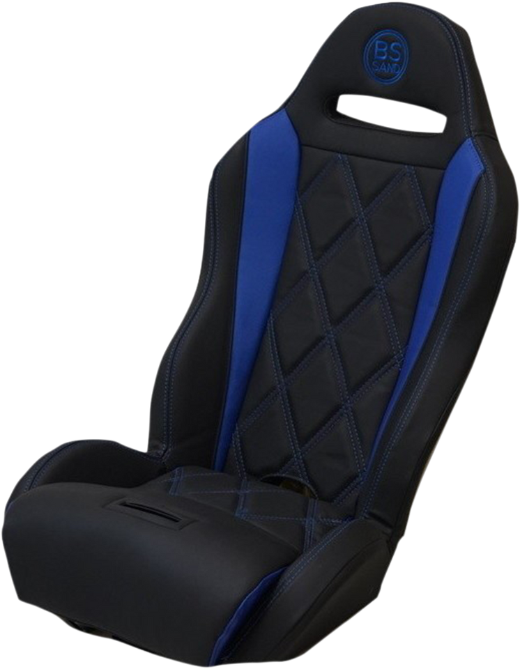 Performance Seat - Big Diamond - Black/Blue - Arctic Cat/Can-Am/Yamaha 13-20 - Lutzka's Garage