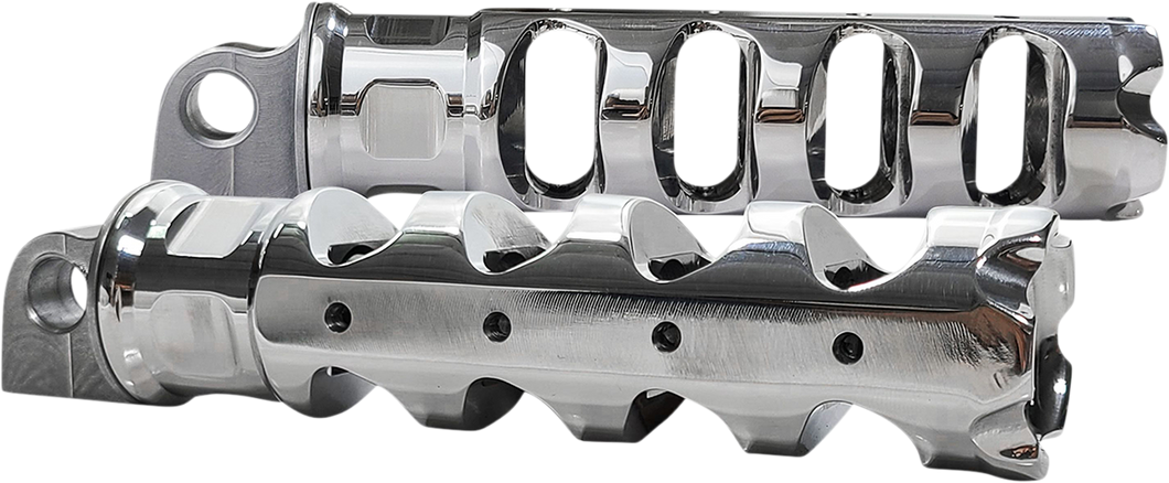 Muzzle Brake Folding Pegs - Chrome - Lutzka's Garage