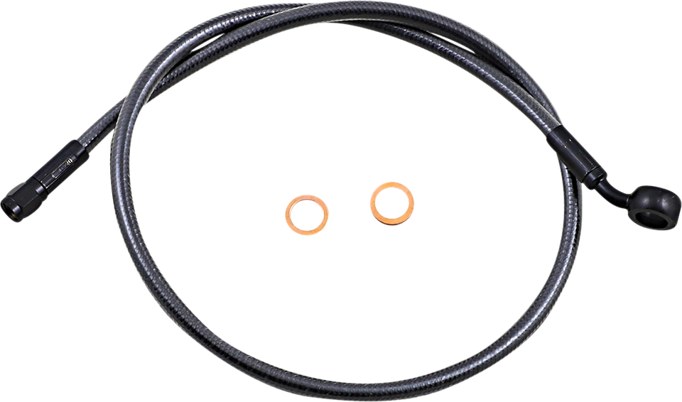 Brake Line - 12mm-35° - 32" - Black Pearl