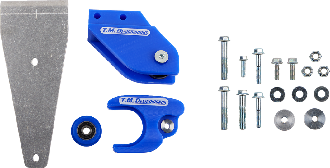 Chain Guide/Slider - YFZ 450R/X - Blue - Lutzka's Garage