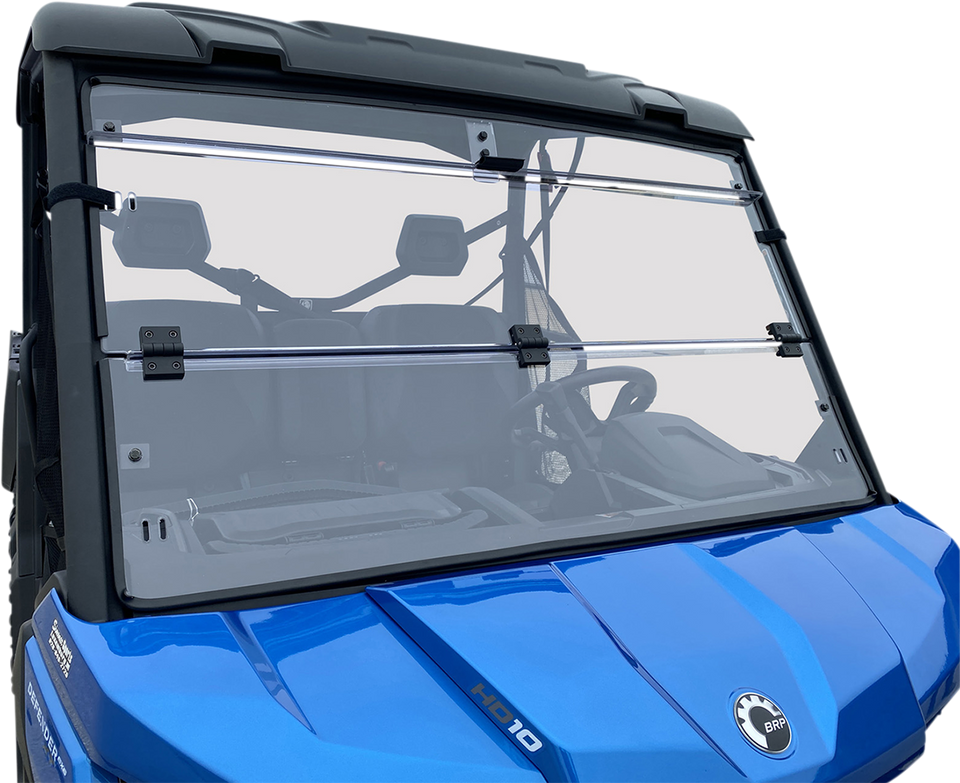 Full Folding Windshield - Deluxe - Defender