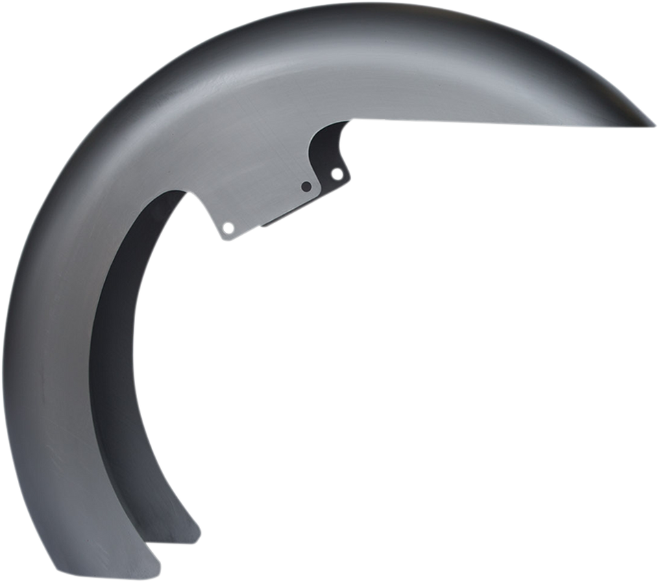 Custom Dresser Front Fender for 19" Wheel - Steel - LS-3 Style - 6" W x 41.25" L - Lutzka's Garage