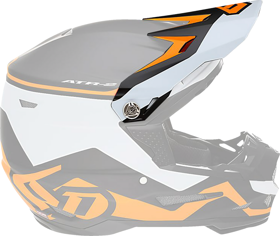 ATR-2 Visor - Drive - Neon Orange - Lutzka's Garage