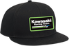 Youth Kawasaki Racing Snapback Hat - Black - Lutzka's Garage