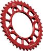 Rear Aluminum Sprocket - 38 Tooth - Red - CRF 110F - Lutzka's Garage