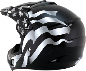 FX-17 Helmet - Flag - Stealth - Small - Lutzka's Garage