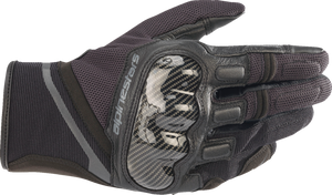 Chrome Gloves - Black/Tar Gray - Small - Lutzka's Garage