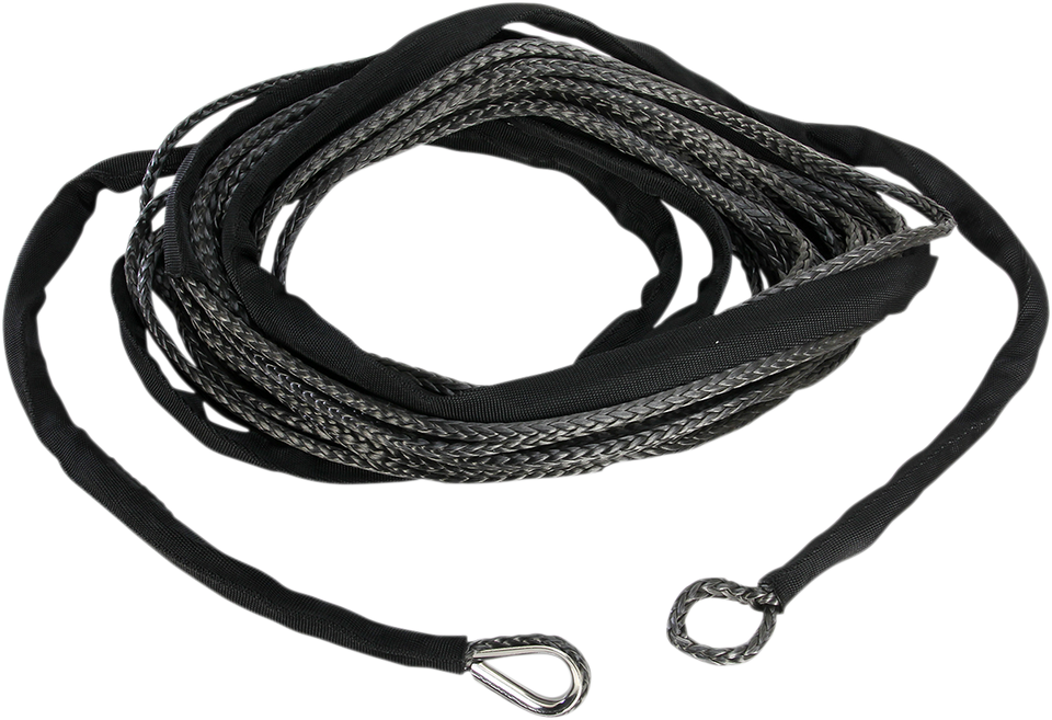 Winch Rope - Black - 1/4" x 50 - Lutzka's Garage