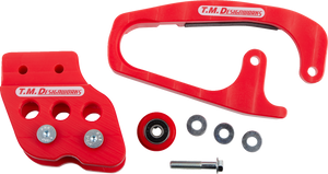 Chain Guide/Slider - TRX450 - Red - Lutzka's Garage