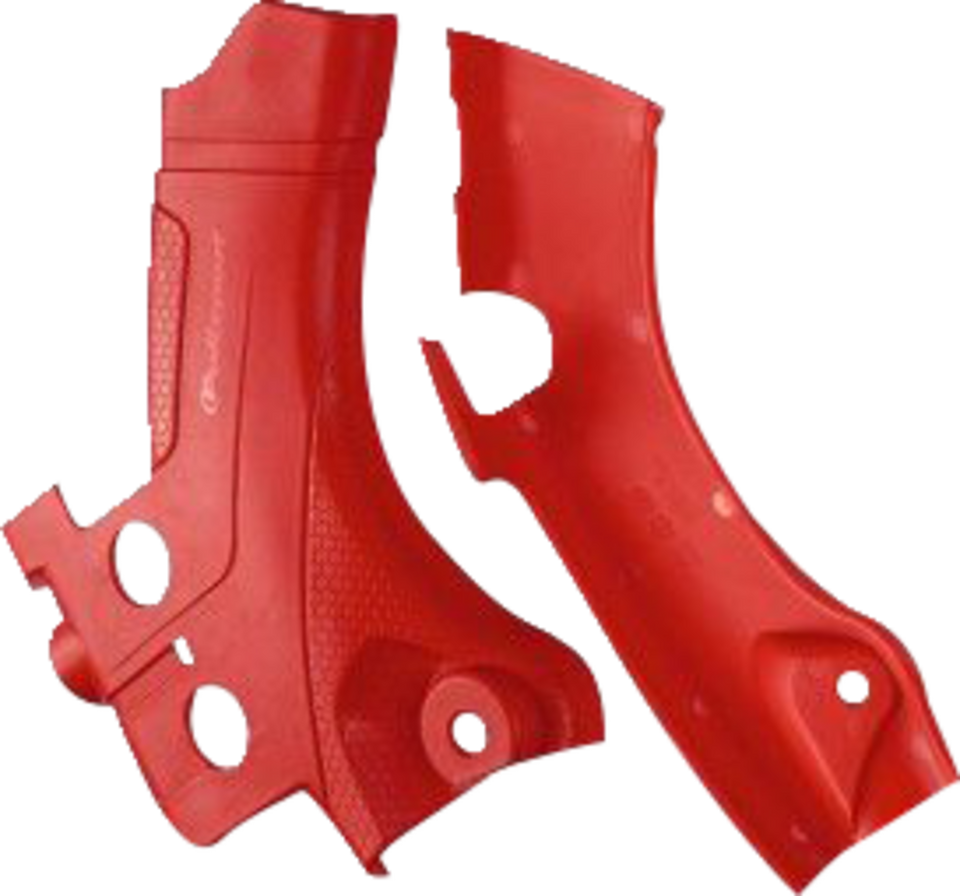 Frame Guards - Red - CRF 450R - Lutzka's Garage