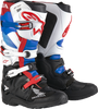 Tech 7 Enduro Drystar® Boots - Black/White/Blue/Red - US 8 - Lutzka's Garage