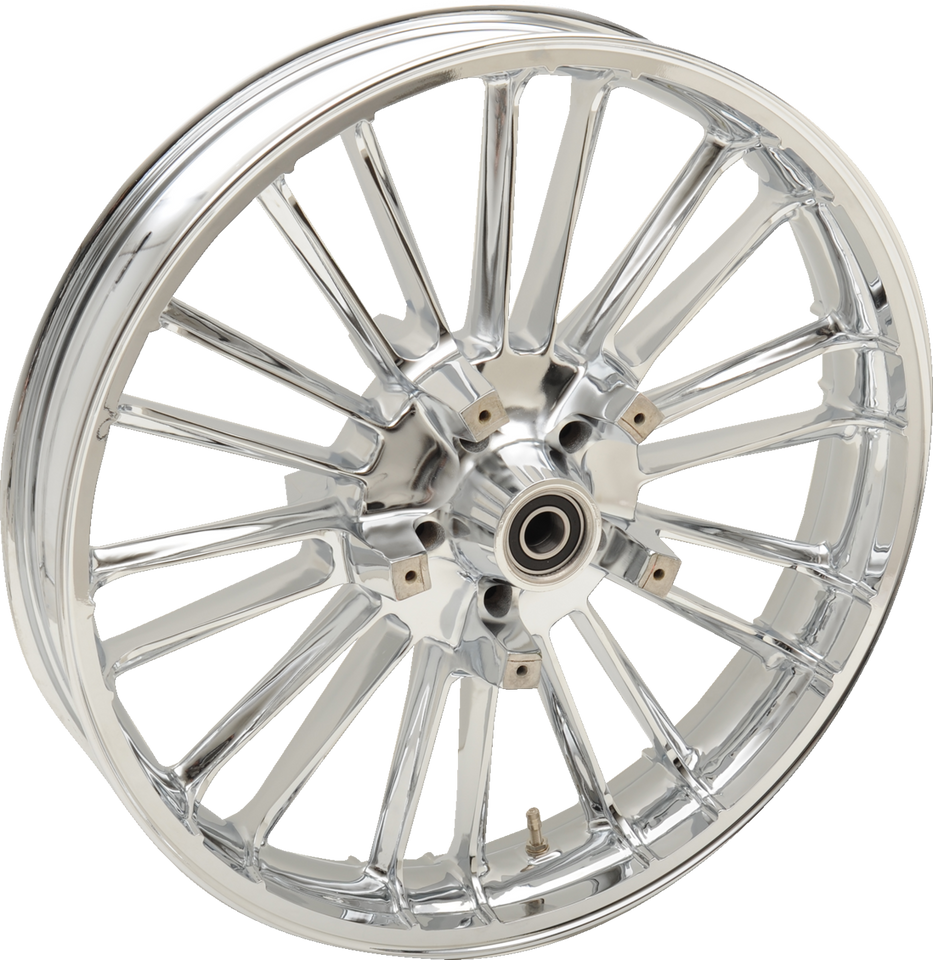 Wheel - Atlantic 3D - Front - Dual Disc/without ABS - Chrome - 21x3.5 - 08+ FL - Lutzka's Garage