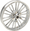 Wheel - Atlantic 3D - Front - Dual Disc/without ABS - Chrome - 21x3.5 - 08+ FL - Lutzka's Garage