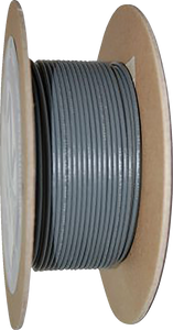 100 Wire Spool - 20 Gauge - Gray - Lutzka's Garage