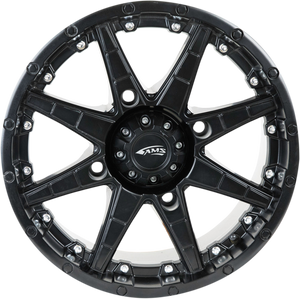 Rolln 105 Wheel - Front/Rear- Black - 14x7 - 4/110 - 5+2