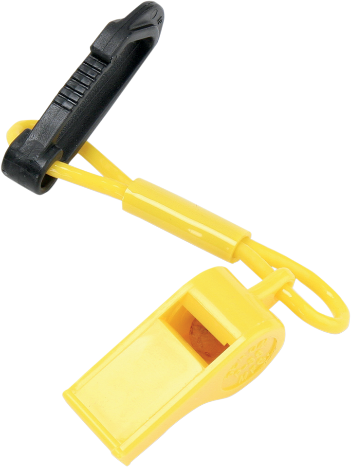 Whistle With Clip - Yellow - Lutzka's Garage