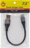 USB to USB-C Cable - Charger - Single-End - 7-1/2"