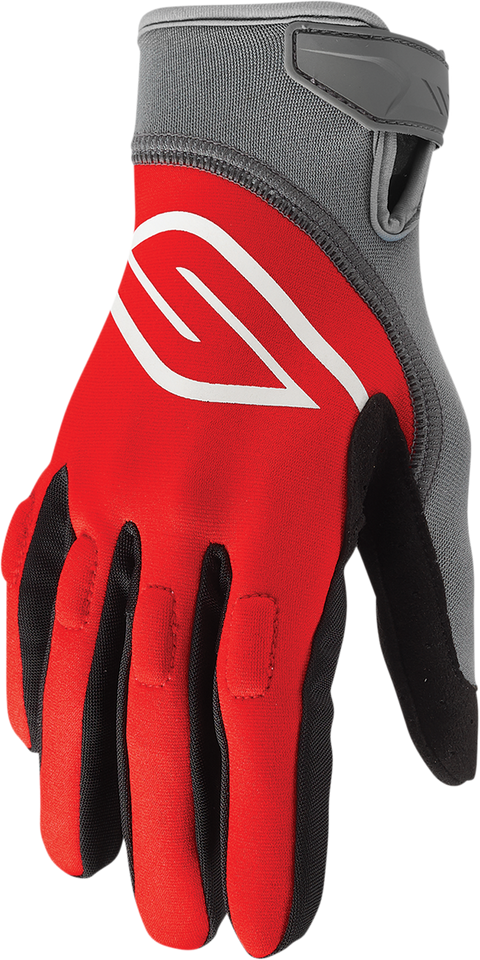 Circuit Gloves - Red/Charcoal - XS - Lutzka's Garage