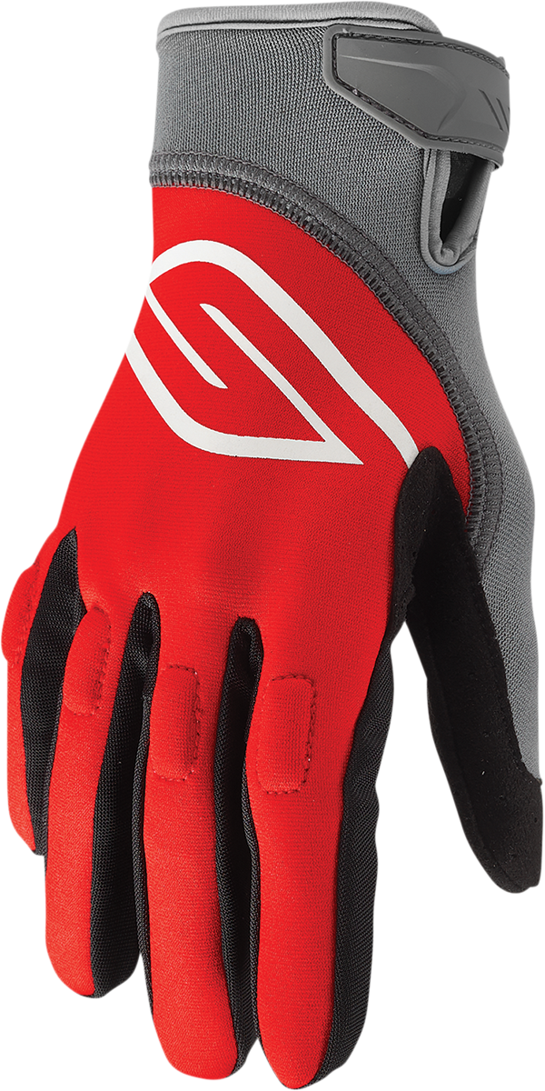 Circuit Gloves - Red/Charcoal - XS - Lutzka's Garage