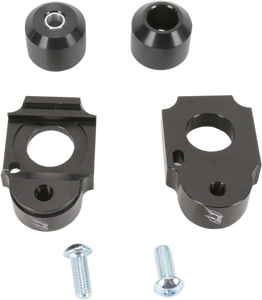 Axle Block Sliders - Suzuki - Black - Lutzka's Garage