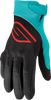 Circuit Gloves - Black/Aqua - XS - Lutzka's Garage