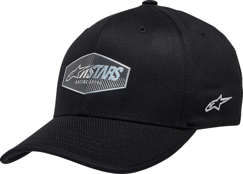 Emblem Hat - Black - Small/Medium - Lutzka's Garage