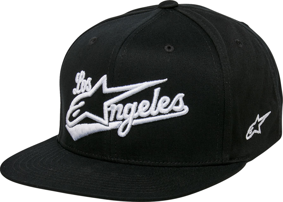 Los Angeles Hat - Black/White - One Size - Lutzka's Garage