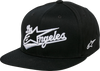 Los Angeles Hat - Black/White - One Size - Lutzka's Garage