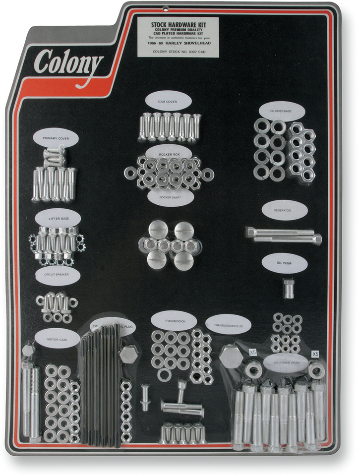 Hardware Kit - Cadmium - 66-69