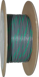 100 Wire Spool - 20 Gauge - Gray/Green - Lutzka's Garage