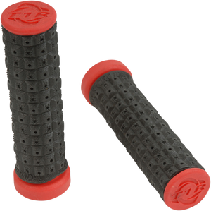 Grips - Enduro - Dual - ATV - Black/Red - Lutzka's Garage