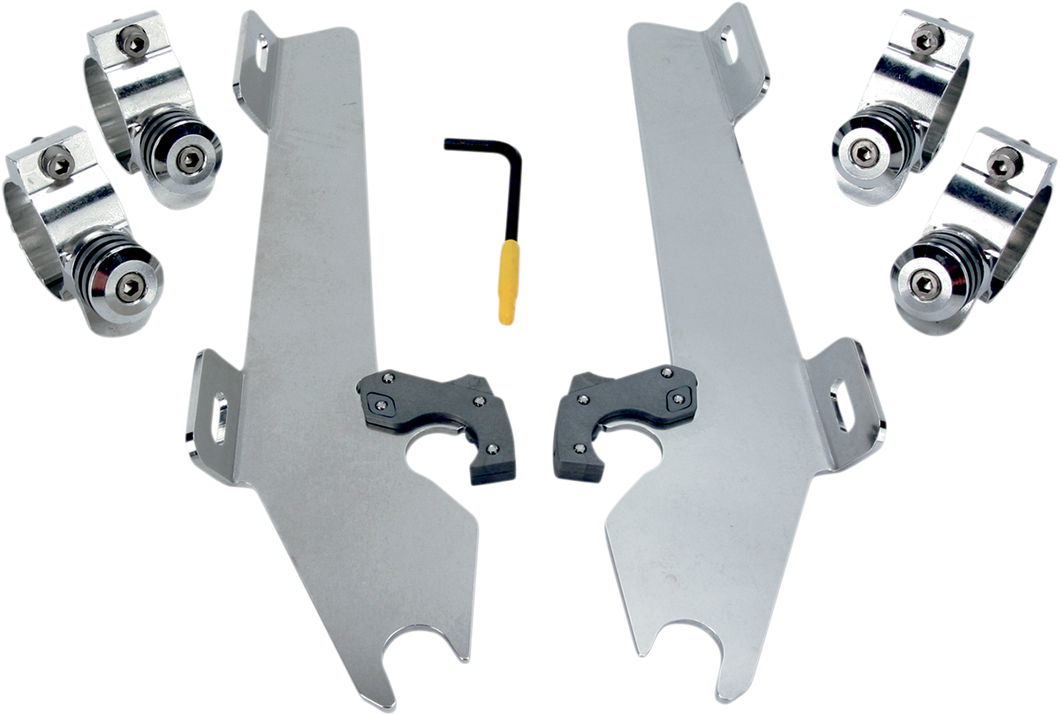 Batwing Trigger Lock Mounting Kit - Stateline/Sabre - Polished