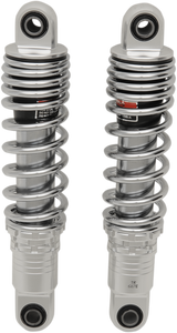 Premium Ride-Height Adjustable Shocks - Chrome - Standard - 12" - Lutzka's Garage