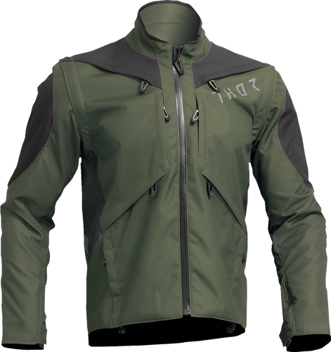 Terrain Jacket - Army Green/Charcoal - Medium - Lutzka's Garage