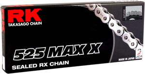 525 Max X - Chain - 150 Links - Black & Chrome