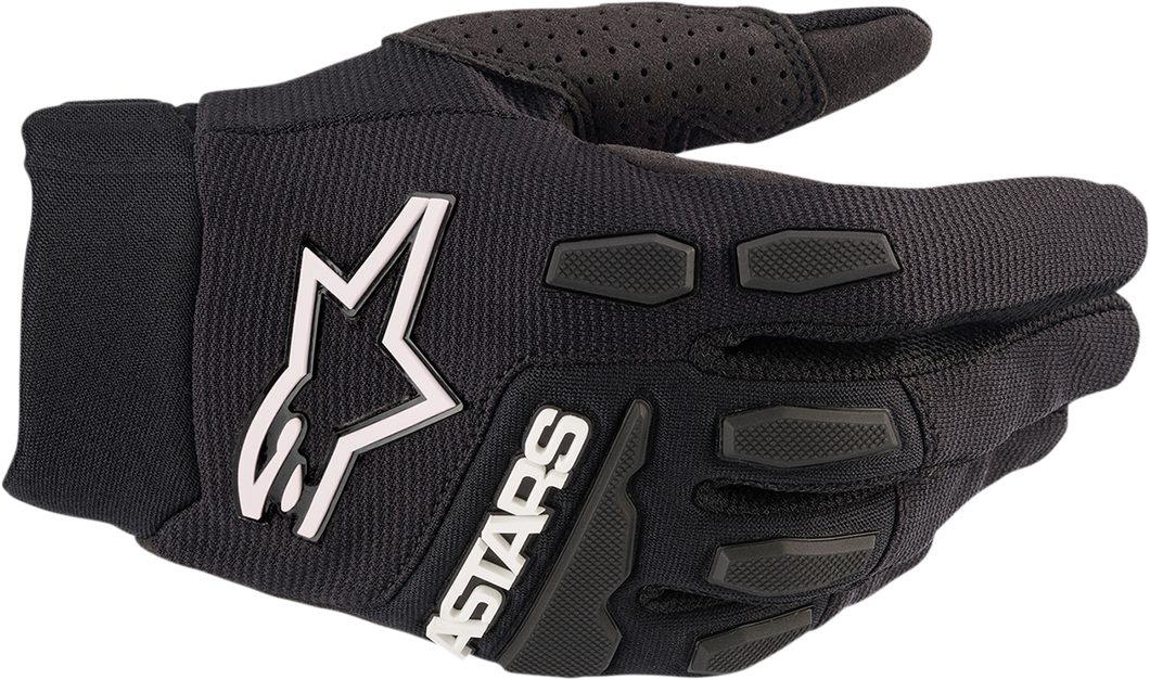 Womens Stella Full Bore Gloves - Black - Small - Lutzka's Garage