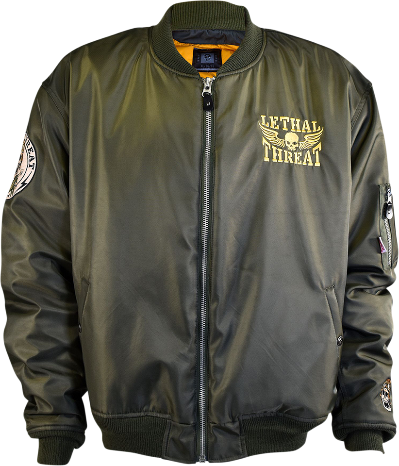 Bombs Away Jacket - Green - Medium - Lutzka's Garage