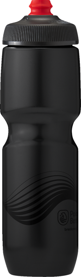 Breakaway® Bottle - Wave - Charcoal/Black - 30 oz. - Lutzka's Garage