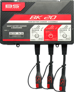 Charger - BK20 - 12V - 3 x 2A