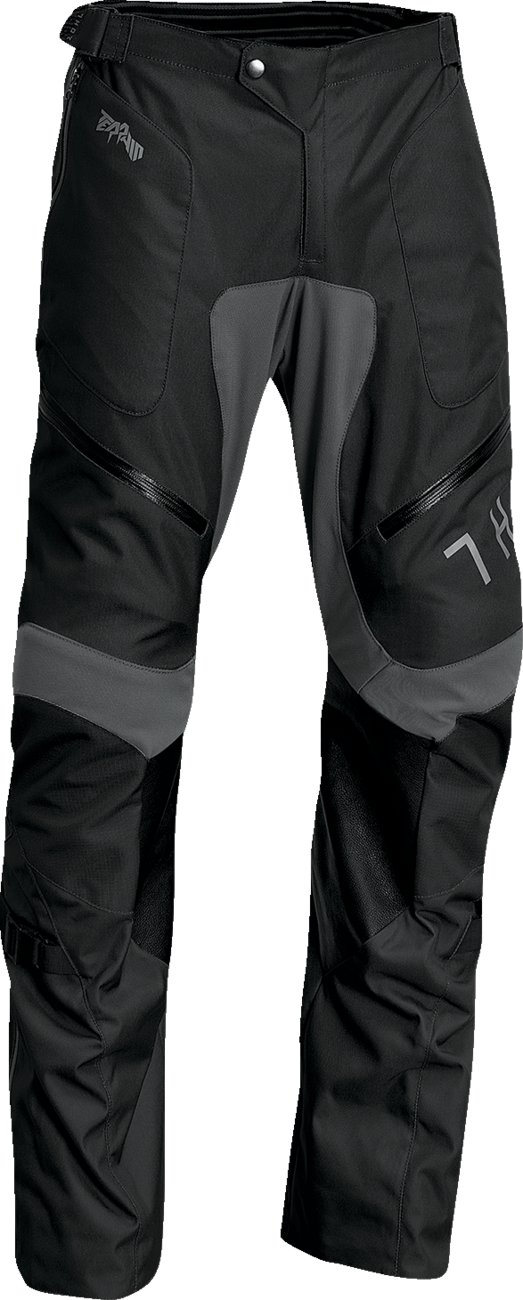 Terrain Over-the-Boot Pants - Black/Charcoal - 28 - Lutzka's Garage