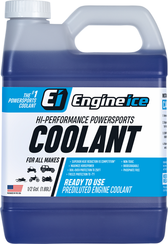 Premixed Motorcycle Coolant - 64 U.S. fl oz.