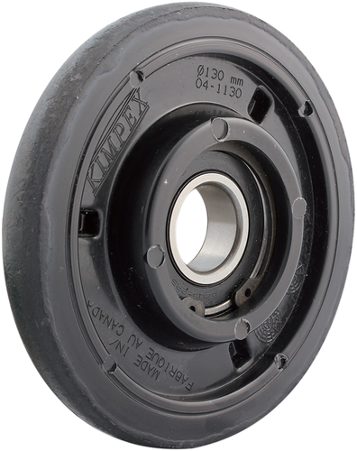 Idler Wheel with Bearing 6205-2RS - Black - Group 14 - 130 mm OD x 1