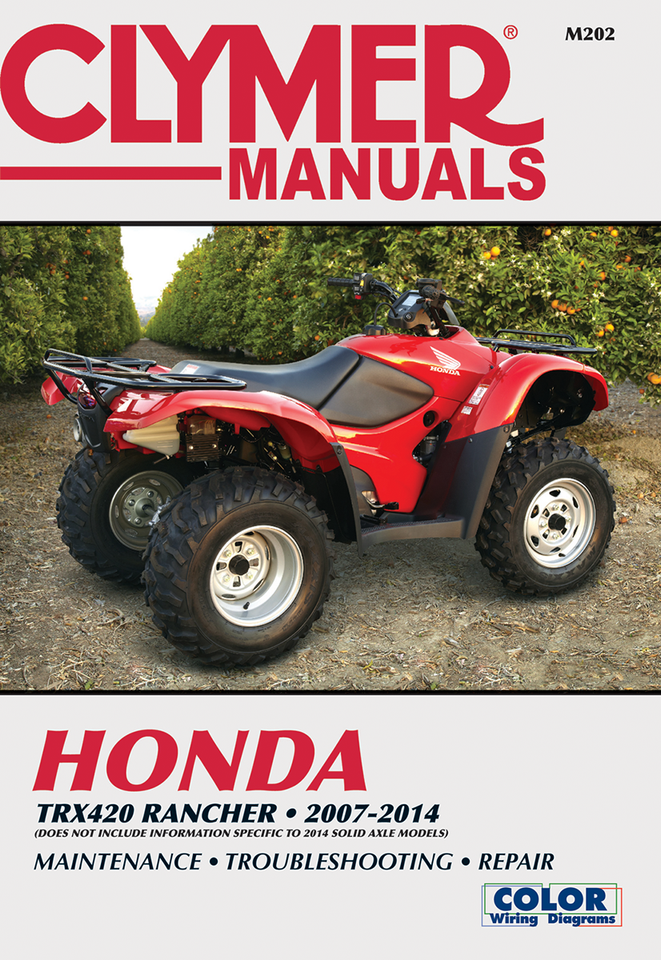 Manual - Honda TRX420 07-14