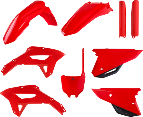 Body Kit - Complete - OEM Red - CRF 450RX
