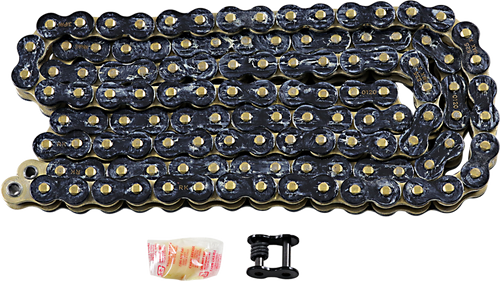 525 Max X - Chain - 120 Links - Black & Gold - Lutzka's Garage