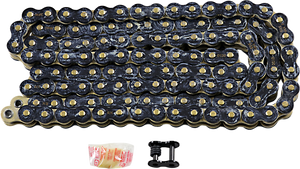 525 Max X - Chain - 120 Links - Black & Gold - Lutzka's Garage