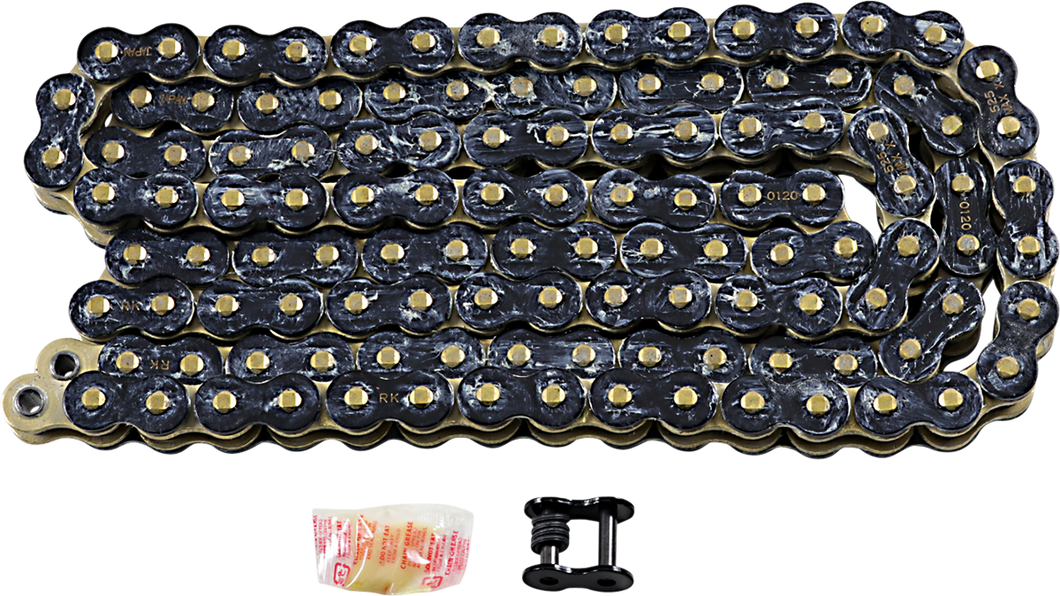 525 Max X - Chain - 120 Links - Black & Gold - Lutzka's Garage