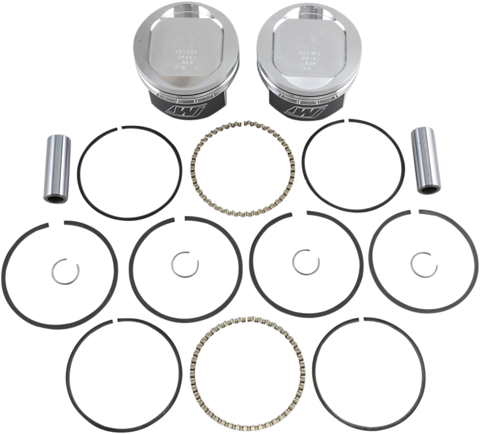 Piston Kit - +0.020" - 883 XL Bored to 1200 cc