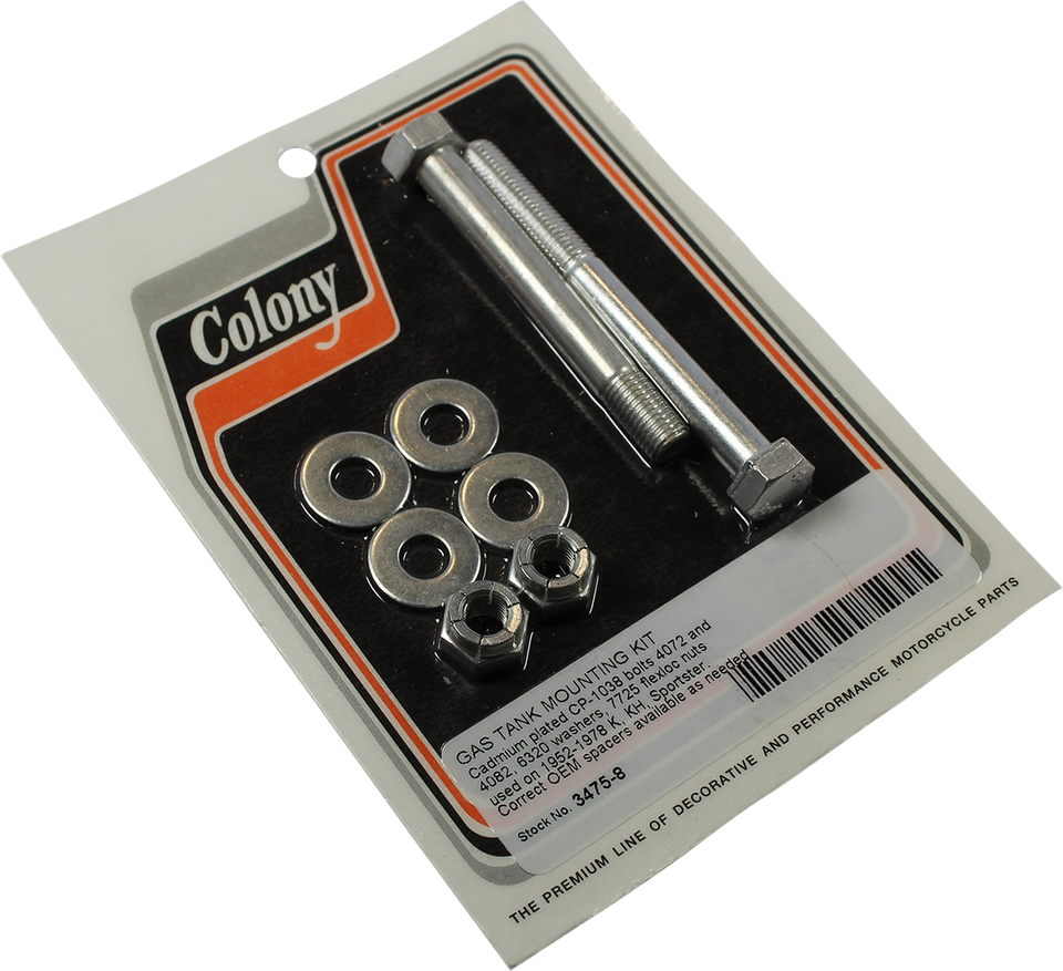 Gas Tank Bolt Nut Kit